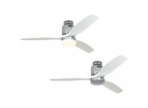 4024397349166 - CasaFan Aerodynamix Deckenventilator (Ø x H) 132 cm x 330 mm Flügelfarbe Weiß Gehäusefarbe (Details) Chrom (glänzend) 4024397349166 - CasaFan Aerodynamix Deckenventilator (Ø x H) 132 cm x 330 mm Flügelfarbe Weiß Gehäusefarbe (Details) Chrom (glänzend)