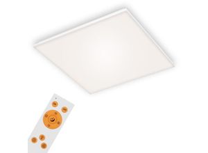 4002707390374 - CCT LED Panel BRILONER LEUCHTEN FRAMELESS 38 W 3800 lm IP20 weiß Kunststoff-Metall Dimmbar mit Fernbedienung CCT 595 x 595 x 7 cm