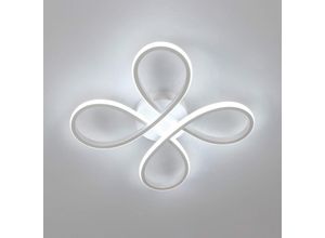 0699933146444 - GOECO Moderne LED Deckenleuchte 30W 3400LM Deckenleuchte für Küche Schlafzimmer Flur Esszimmer Balk