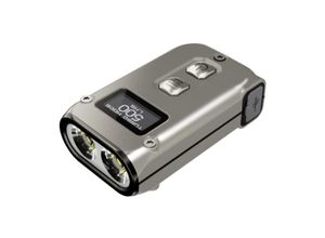 6952506407163 - LED-Handlampe TINI 2 Titanium max 500 lm 89 m Reichweite OLED-Display 6952506407163 - LED-Handlampe TINI 2 Titanium max 500 lm 89 m Reichweite OLED-Display