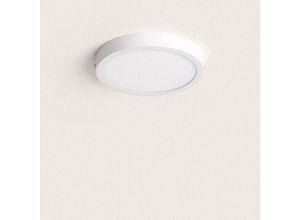 8445044071548 - Ledkia - LED-Deckenleuchte 18W Rund Superslim Wählbar cct Ø205 mm Auswählbar (Warm-Neutral-Kühl) No Flicker