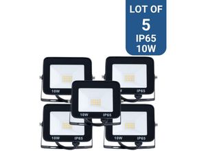 8435427195305 - Barcelona Led - 5er-Pack LED-Strahler für den Außenbereich 10W - 95lm W - IP65