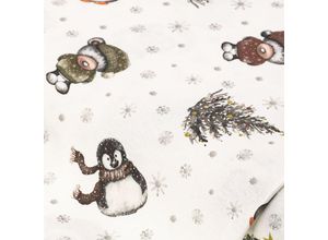 4058896365044 - Dekostoff Pinguin & Friends Weihnachten Lorena natur-color 4058896365044 - Dekostoff Pinguin & Friends Weihnachten Lorena natur-color