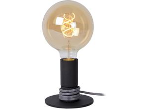 5411212450906 - Marit - Tischlampe - 1xE27 - Schwarz - Lucide