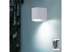3800170227231 - V-tac - led Außenwandlampe dimmbar mit Fernbedienung Fassadenleuchte Haustürlampe weiß Gartenleuchte rgb FarbwechselAluminium 35W 290lm warmweiß 3800170227231 - V-tac - led Außenwandlampe dimmbar mit Fernbedienung Fassadenleuchte Haustürlampe weiß Gartenleuchte rgb FarbwechselAluminium 35W 290lm warmweiß