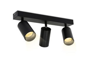 9093162075567 - Deckenstrahler led wechselbar Warmweiß Doppelkopfstrahler schwenkbar Deckenleuchte Wandleuchte für Wohnzimmer Küche Esszimmer Einzelkopfstrahler