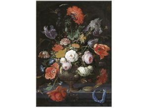 5011583343564 - Leinwandbild ART FOR THE HOME Rijksmuseum Albert Mignon Bilder Gr B H T 70 cm x 100 cm x 3 cm Blumen bunt (rosa blau grün rot schwarz) Leinwandbilder Bilder 70x100 cm