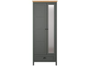 4251737625301 - Trendteam - Stanton Kleiderschrank grün Eiche dekor 4251737625301 - Trendteam - Stanton Kleiderschrank grün Eiche dekor