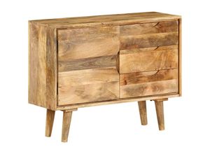 8718475619383 - Vidaxl - Sideboard Massivholz Mango 90x30x69 cm