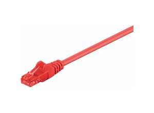 4040849684012 - Cat 6 Patchkabel u utp - Kupferkaschierter Aluminiumleiter (cca) 2 m rot (68401) - Goobay