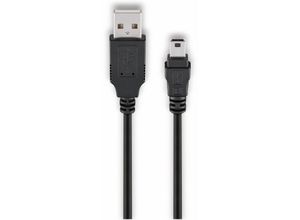 4040849507687 - goobay USB 20 A Mini USB 20 B Kabel Mini USB-Anschlusskabel 30 m schwarz 1 St