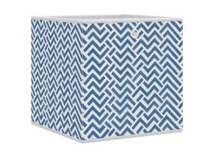 8721158398284 - Vidaxl - Faltboxen 4 Stk Blau 32x32x32 cm Vlies