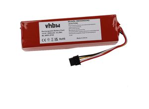 4068201989063 - Vhbw - Akku kompatibel mit Xiaomi Roborock S51 S552 S55 S552-00 S5 Max S5 max S5E02-00 Rubys-L Saugroboter (3000 mAh 144 v Li-Ion)