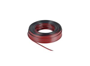 4040849677359 - GOOBAY 67735 - Lautsprecherkabel 2x25 mm² 10 m rot schwarz CCA