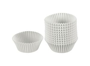 4006932646275 - Kaiser Inspiration Muffin Förmchen Papier weiß Backform ideal für süße und herzhafte Muffins 1 Packung = 200 Stück