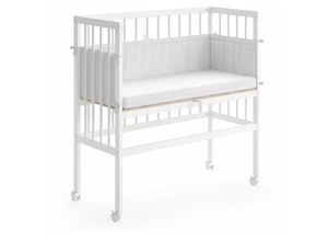 4251421937536 - VITALISPA Beistellbett SOPHIE Babybett Stillbett Stubenbett Nestchen Boxspringbett