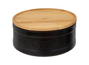 3560232716676 - Keksdose naturéo aus schwarzer keramik - Schwarz - 5five 3560232716676 - Keksdose naturéo aus schwarzer keramik - Schwarz - 5five