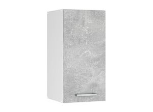 4251421934115 - Hängeschrank R-Line 30 cm Weiß Beton modern Vicco