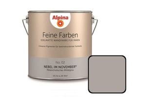 4001244758593 - Feine Farben No 02 Nebel im November 25 L melancholisches mittelgrau edelmatt Aktionspreis für Stammkunden vom 30122023 bis zum 07012024