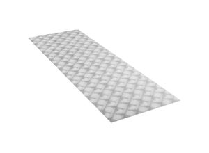 4008838307472 - Badematte Flow Grau 65 x 200 cm zuschneidbar Grau Kunststoff grau - grau - Wenko