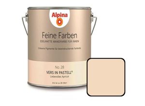 4001244758852 - Feine Farben No 28 Vers in Pastell 25 L liebevolles apricot edelmatt Aktionspreis für Stammkunden vom 30122023 bis zum 07012024