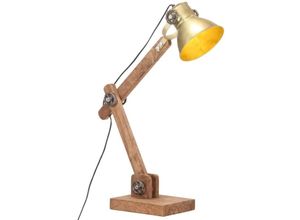 8720286024362 - Bonnevie - Schreibtischlampe Industriestil Messing Rund 58x18x90 cm E27 vidaXL42617