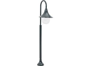 8718475610595 - Bonnevie - Garten-Pollerleuchte E27 120 cm Aluminium Dunkelgrün vidaXL730388