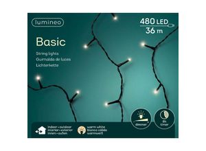 8718533108989 - Led Lichterkette Basic 3600 cm 480 Lichter warmweiß - Lumineo