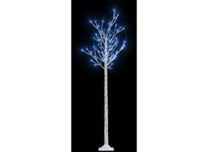 8720286442968 - Bonnevie - WeihnachtsbaumKunstbaum 180 LEDs 18m Blau Weide Indoor Outdoor vidaXL