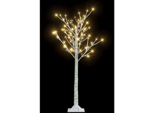 8720286442869 - Bonnevie - Weihnachtsbaum 120 LEDsKunstbaum 12 m Warmweiß Weide Indoor Outdoor vidaXL