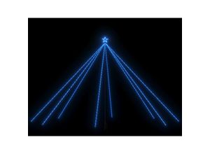 8720286443675 - Bonnevie - Weihnachtsbaum-LichterketteKunstbaum Indoor Outdoor 800 LEDs Blau 5m vidaXL