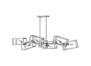 5024005385219 - Elstead - Lighting QN-ENSEMBLE6-PN quintiesse Hängeleuchte Ensemble E27 60W Stahl Nickel poliert  L19cm H352cm B1564cm dimmbar höhenverstellbar