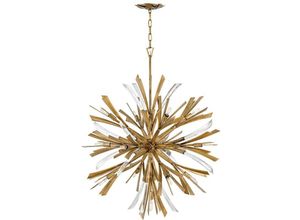 5024005384618 - Elstead - Lighting QN-VIDA-13P-L quintiesse Hängeleuchte Vida E14 13x40W Stahl Gold brüniert H1152cm-4151cm Ø914cm dimmbar höhenverstellbar