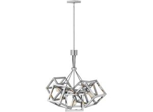 5024005385417 - Elstead - Lighting QN-ENSEMBLE5P-PN quintiesse Hängeleuchte Ensemble E27 5x40W Stahl Nickel poliert H869cm-1733cm Ø778cm dimmbar höhenverstellbar