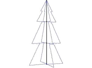 8720286434024 - Bonnevie - WeihnachtsbaumKunstbaum Kegelform 300 LEDs Indoor und Outdoor 120x220 cm vidaXL