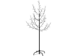 8720287138648 - LED-Baum Kirschblüte Warmweiß 84 LEDs 120 cm vidaXL - Weiß