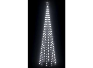 8720286443378 - Vidaxl - Weihnachtsbaum-DekorationKunstbaum Kegelform 752 LEDs 160x500cm Kaltweiß