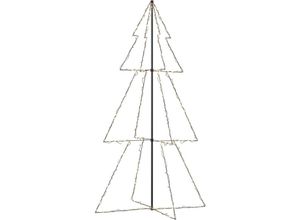 8720286434000 - Weihnachtsbaum，Kunstbaum Kegelform 300 LEDs Indoor und Outdoor 120x220 cm vidaXL