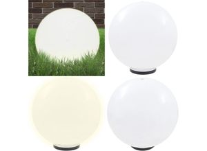 8721115701300 - LED-Gartenleuchte Kugelförmig 50 cm PMMA - Kugelleuchte - Kugelleuchten - Home & Living - Weiß