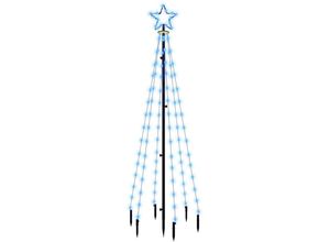 8720287018063 - LED-WeihnachtsbaumOutdoor-Lichterketten mit Erdnägeln Blau 108 LEDs 180 cm vidaXL