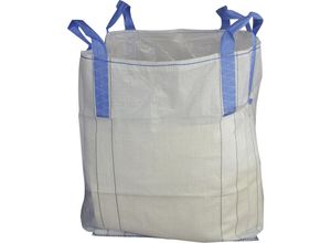 4042504500972 - Berger&schröter - Transportsack Big Bag 900 x 900 x 900 mm Schüttgutbehälter 1000kg Abfallsack Laubsack 729 Liter