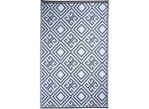 8714982112751 - Esschert Design Outdoor-Teppich 120x186 cm Grafik OC12