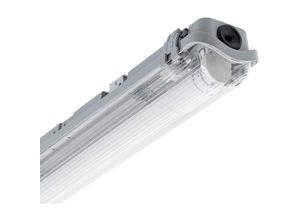 8445044090983 - Ledkia - Feuchtraum Wannenleuchte Slim für 1 Röhre led 120 cm IP65 Einseitige Einspeisung 1200 mm