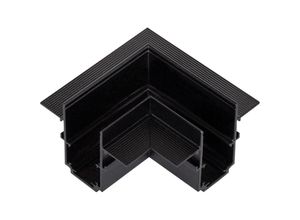 8445044063932 - Ledkia - Verbindungsstück Typ l Horizontal für 1-Phasenmagnetschiene Einbau 20mm Schwarz