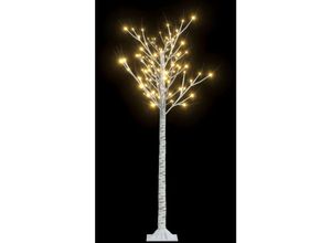 8720286442906 - Bonnevie - WeihnachtsbaumKunstbaum 140 LEDs 15 m Warmweiß Weide Indoor Outdoor vidaXL