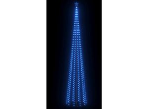 8720286443392 - vidaXL LED-Weihnachtsbaum Kegelform Blau 752 LEDs Dekoration 160x500 cm