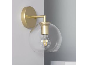 8445044027460 - Ledkia - Wandleuchte Bern Cristal Gold220 mm