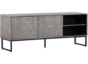 4061915259071 - Lowboard Sideboards Gr B H T 160 cm x 63 cm x 42 cm grau (gr gr sw) Kommode Breite 160 cm