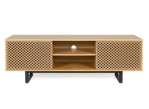 4067474849852 - Lowboard ANDAS Sideboards Gr B H T 150 cm x 50 cm x 40 cm braun (eiche schwarz) Lowboards mit besonderem Print push-to-open Funktion