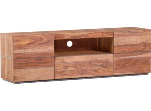 4048559885392 - Lowboard Tivoli Sideboards Gr B H T 160 cm x 50 cm x 40 cm 1 St beige (natur) Kommode aus Massivholz Breite 160 cm